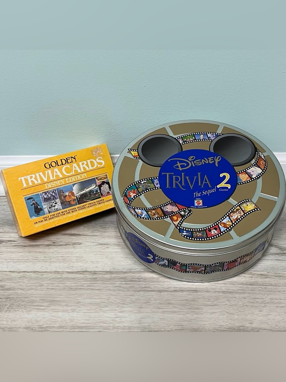 Vintage Disney Trivia Game Bundle